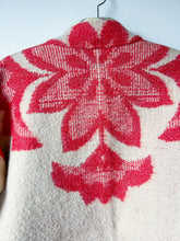 Load image into Gallery viewer, One-of-a-Kind: Ukrainian Floral Wool Blanket Flora Jacket (M)