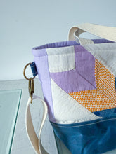 Load image into Gallery viewer, One-of-a-Kind: Touching Stars Project Bag (with detachable strap)