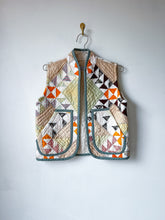 Load image into Gallery viewer, One-of-a-Kind: Lady of the Lake Quilt Vest (XS-M)