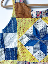 Load image into Gallery viewer, One-of-a-Kind: Eight Point Star and a Nine Patch Quilt Top Turnaround Tank (S)