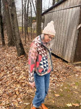 Load image into Gallery viewer, One-of-a-Kind: 19th Century Windmill Hooded Flora Jacket (M)