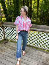 Load image into Gallery viewer, One-of-a-Kind: Vintage Tablecloth Shaftsbury Shirt