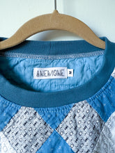 Load image into Gallery viewer, One-of-a-Kind: Overdyed Broken Star Quilt Pullover (L)