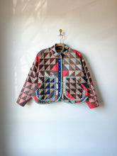 Load image into Gallery viewer, One-of-a-Kind: 19th Century Windmill Flora Jacket (S)