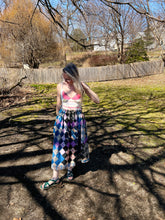 Load image into Gallery viewer, One-of-a-Kind: Chipyard Quilt Top Skirt (XS/M)