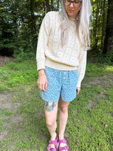 Load image into Gallery viewer, One-of-a-Kind: Picnic Floral Easy Short S/M