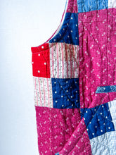 Load image into Gallery viewer, One-of-a-Kind: Nine Patch Quilt Vest (L/XL)