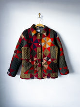 Load image into Gallery viewer, One-of-a-Kind: 19th Century Twinkling Star Lined Chore Coat (L)