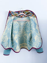 Load image into Gallery viewer, One-of-a-Kind: Golden Dawn Wool Blanket Hooded Flora Jacket (M)