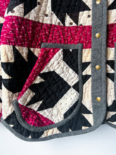 Load image into Gallery viewer, One-of-a-Kind: 1800s Bear Paw Flora Jacket (L)