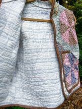 Load image into Gallery viewer, One-of-a-Kind: Evening Star Quilt Vest (XS-M)