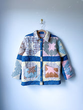 Load image into Gallery viewer, One-of-a-Kind: Goshen Star Lined Chore Coat (L)