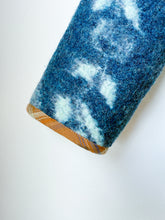 Load image into Gallery viewer, One-of-a-Kind: Ukrainian Sapphire Blanket Flora Jacket (M)