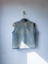 Load image into Gallery viewer, One-of-a-Kind: Golden Dawn Vintage Wool Blanket Vest (XS-M)