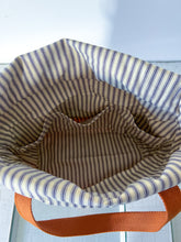 Load image into Gallery viewer, One-of-a-Kind: Star Block Project Bag (with detachable strap)