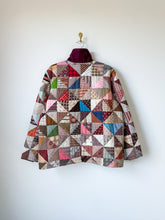 Load image into Gallery viewer, One-of-a-Kind: Autumn Pinwheel Chore Coat (M)