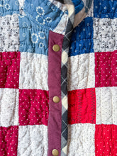 Load image into Gallery viewer, One-of-a-Kind: Patchwork Flora Jacket (L)