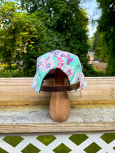 Load image into Gallery viewer, One-of-a-Kind: Vintage Tablecloth 5 Panel Hat (Large) #1