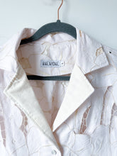Load image into Gallery viewer, One-of-a-Kind: Antique Cutwork Embroidery Shaftsbury Shirt (L)