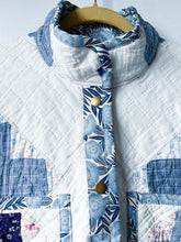 Load image into Gallery viewer, One-of-a-Kind: Indigo Chimney Sweep Flora Jacket (S)