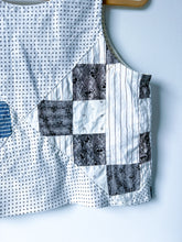Load image into Gallery viewer, One-of-a-Kind: Chimney Sweep Quilt Top Turnaround Tank (S)