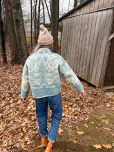 Load image into Gallery viewer, One-of-a-Kind: Golden Dawn Wool Blanket Flora Jacket (S)