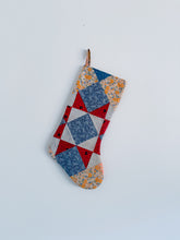 Load image into Gallery viewer, One-of-a-Kind: Ohio Star Quilt Stocking #1