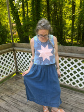 Load image into Gallery viewer, One-of-a-Kind: Lone Star Quilt Top Turnaround Tank (S)