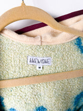 Load image into Gallery viewer, One-of-a-Kind: Ukrainian Floral Wool Blanket Hooded Flora Jacket (M)