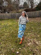 Load image into Gallery viewer, One-of-a-Kind: Joy Bells Quilt Top Skirt (XS-M)