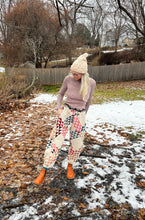 Load image into Gallery viewer, One-of-a-Kind: Ocean Waves Barrel Leg Pant (S)