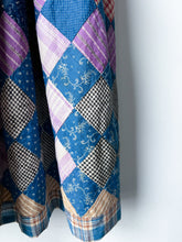 Load image into Gallery viewer, One-of-a-Kind: Chipyard Quilt Top Skirt (XS/M)