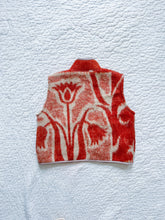 Load image into Gallery viewer, One-of-a-Kind: Holland Tulip Wool Blanket Vest #2