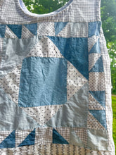Load image into Gallery viewer, One-of-a-Kind: Duck and Ducklings Quilt Top Turnaround Tank (S)