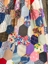 Load image into Gallery viewer, One-of-a-Kind: Hexie Quilt Top Skirt (S)