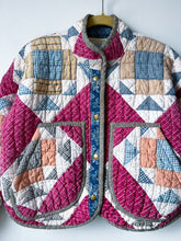 Load image into Gallery viewer, One-of-a-Kind: Scotch Squares Flora Jacket