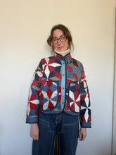 Load image into Gallery viewer, Late 19th/early 20th Century Star Flora Jacket (S)
