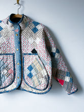 Load image into Gallery viewer, One-of-a-Kind: Carmen's Block Flora Jacket