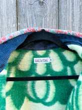 Load image into Gallery viewer, One-of-a-Kind: Forest Green Ukrainian Blanket Flora Jacket (M)