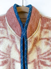 Load image into Gallery viewer, One-of-a-Kind: Vintage Golden Dawn Wool Blanket Vest #2 (XS-M)
