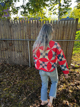 Load image into Gallery viewer, One-of-a-Kind: Glorified Nine Patch Flora Jacket (XS)