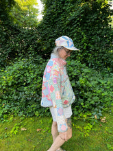 Load image into Gallery viewer, One-of-a-Kind: Economy Nine Patch Flora Jacket (S)