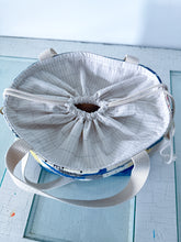 Load image into Gallery viewer, One-of-a-Kind: Eight Point Star Project Bag (with detachable strap)