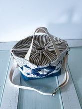 Load image into Gallery viewer, One-of-a-Kind: Rolling Log Project Bag (with detachable strap)