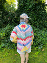 Load image into Gallery viewer, One-of-a-Kind: Sunshine Lone Star Flora Jacket (M)