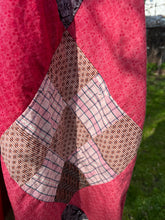 Load image into Gallery viewer, One-of-a-Kind: 1800s Nine Patch Turnaround Dress (M)