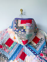 Load image into Gallery viewer, One-of-a-Kind: Log Cabin Flora Jacket (L)