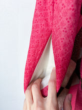 Load image into Gallery viewer, One-of-a-Kind: 1800s Nine Patch Turnaround Dress (M)