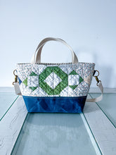 Load image into Gallery viewer, One-of-a-Kind: Rolling Log Project Bag (with detachable strap)