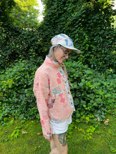 Load image into Gallery viewer, One-of-a-Kind: Overdyed Four Patch Flora Jacket (M)